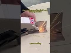 Machine de soudage laser à fibres portables de 2000 W pour acier inoxydable