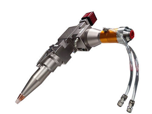 Un bon prix. T-type tête de soudage portative pour machine de soudage au laser métallique en ligne