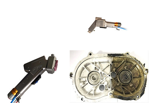 Un bon prix. Tête de nettoyage industriel au laser de 2000 watts, pistolet laser à main pour éliminer la rouille en ligne