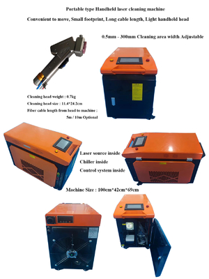Un bon prix. Pistolet laser portable de 1000W pour éliminer les taches de peinture à l'huile en ligne