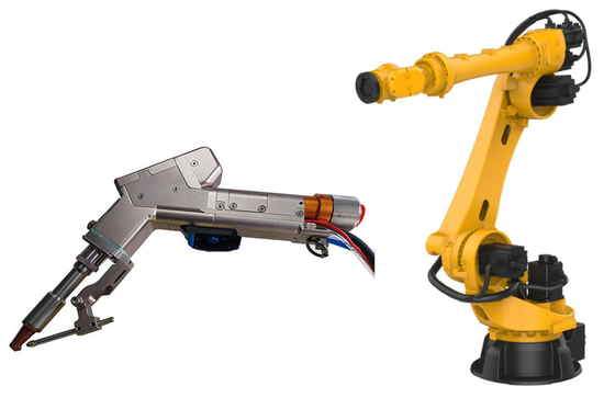 Un bon prix. Tête de soudage laser à haute vitesse avec robot automatique 400 Hz en ligne