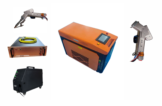 Un bon prix. 3 en 1 machine de soudage industrielle portative au laser multifonctionnelle en ligne