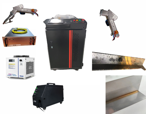 Un bon prix. Machine de soudage au laser portable de 2 kW multifonctionnelle en ligne