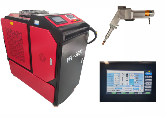 Un bon prix. Machine de soudage au laser à double moteur en ligne
