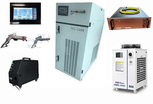Un bon prix. Machine de soudage au laser à main de métal de 3000w à moteur unique pour le soudage à oscillation en ligne