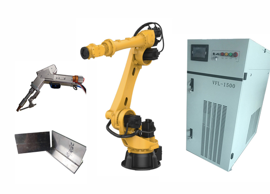 Un bon prix. Une machine de soudage laser à main intégrée, soudeur laser de 1500 watts avec robot en ligne