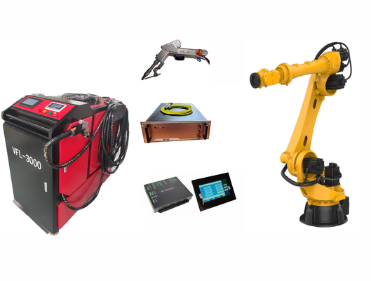 Un bon prix. Machine de soudage laser portative à moteur unique de 3000w pour soudage robotique en ligne