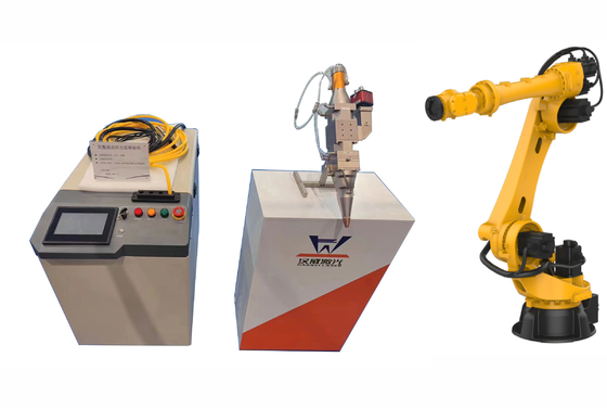 Machine de soudage laser métallique à pénétration profonde de 4000w pour alliage d'aluminium