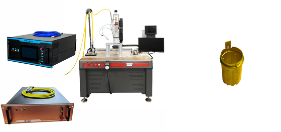 Un bon prix. Machine de soudage au laser métallique à refroidissement par eau pour soudage au laiton certifiée CE en ligne