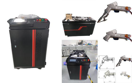 Un bon prix. Machine de soudage laser rapide portative de 2000w Source laser à fibre en ligne