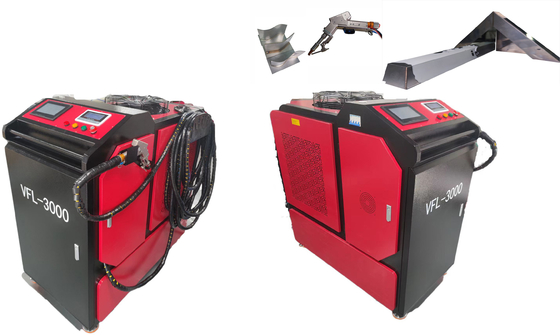 Un bon prix. Machine de soudage industriel au laser de 3000w refroidissement à l'eau à main intégrée en ligne