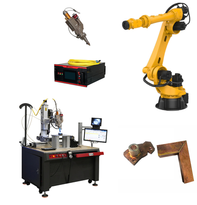 Un bon prix. Machine de soudage au laser de métal portatif de 6000w pour le cuivre en ligne