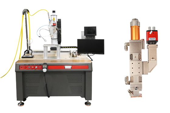 Un bon prix. Machine de soudage automatique au laser de 1500w à 2000w, soudeur à laser oscillant refroidissement par eau en ligne
