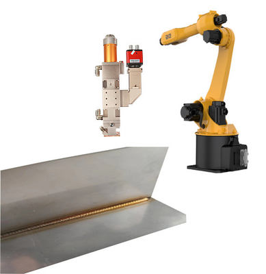 Un bon prix. Machine de soudage laser robotisée industrielle flexible refroidissement par eau en ligne