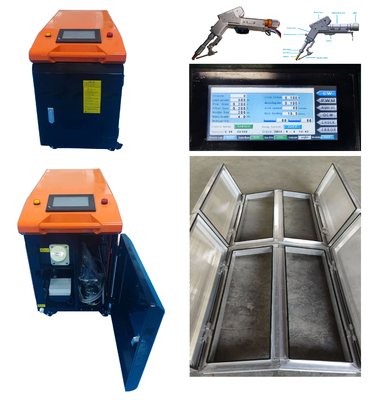 Un bon prix. Machine de soudage laser à la fibre d'aluminium portative 2000w pour fenêtre de porte en ligne