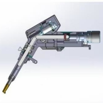 Un bon prix. Machine de soudage laser à moteur unique à fibre portative de 1500W en ligne