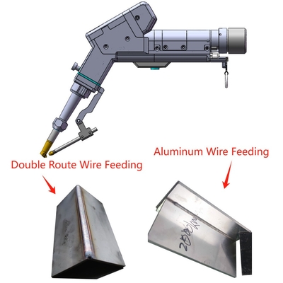 Un bon prix. Machine de soudage portative de 2000 W avec laser de refroidissement par vent pour souder différents matériaux en ligne
