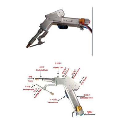 Un bon prix. Machine de soudage laser à moteur unique portative et légère en ligne