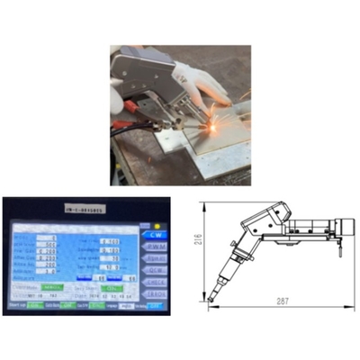 Un bon prix. Machine de soudage laser à moteur unique portatif de 3000 W pour souder l'acier au carbone en ligne