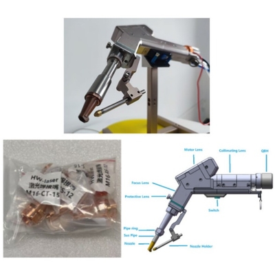 Un bon prix. Machine de soudage laser à oscillation simple portative légère pour le soudage en aluminium de 4 mm en ligne