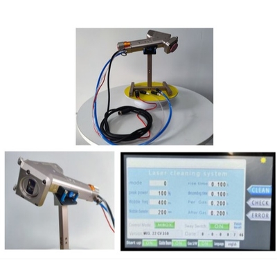 Un bon prix. Machine de nettoyage laser à moteur unique portatif de 2000 W pour le nettoyage de l'acier au carbone fin en ligne