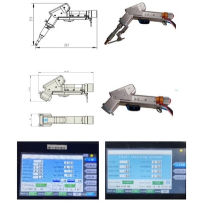 Machine laser portative 2000W 3-en-1 permettant une opération intégrée multi-processus