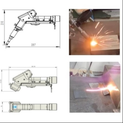Un bon prix. Le coupe-nettoyage à soudeur laser à trois en un intégre plusieurs fonctions pour un travail plus efficace en ligne