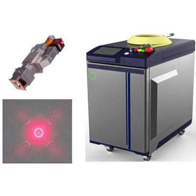 Machine de soudage au laser à anneaux et à points pour le cuivre avec des perles de soudage lisses et plates